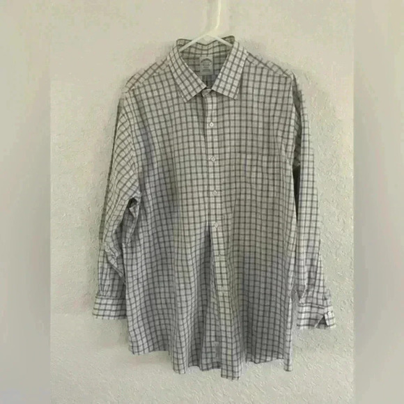 Brooks Brothers Other - Brooks Brothers red/white plaid button down dress shirt 17 1/2- 33